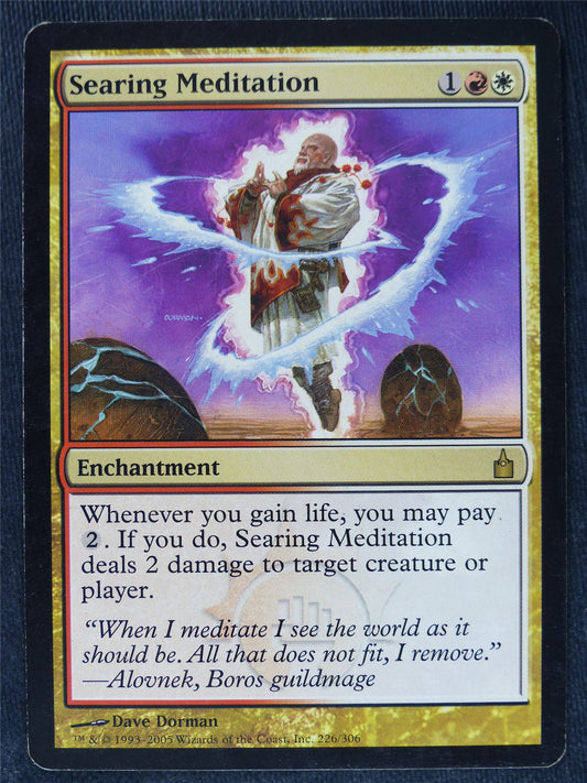 Searing Meditation played - Mtg Magic Cards #1HU