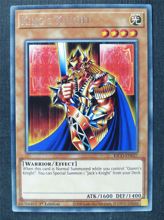 King's Knight KICO Rare - 1st ed Yugioh Cards #378