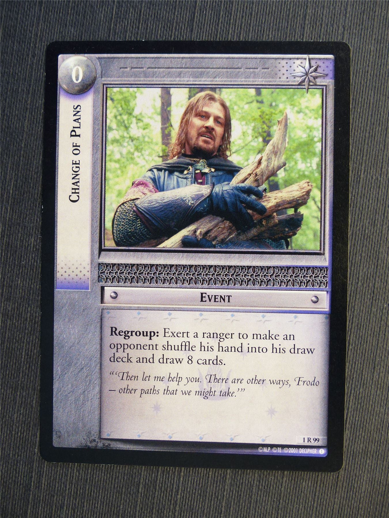 Change of Plans 1 R 99 - LotR Cards #64S