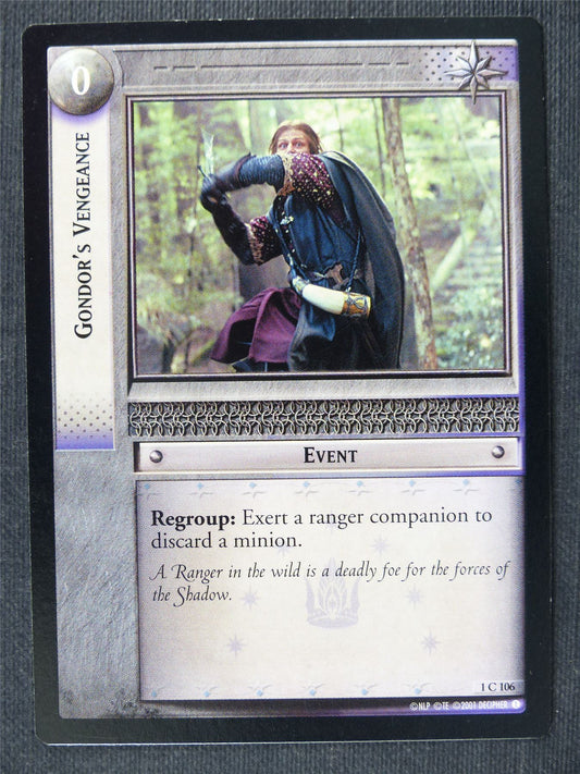 Gondor's Vengeance 1 C 106 - LotrR Cards #3FO