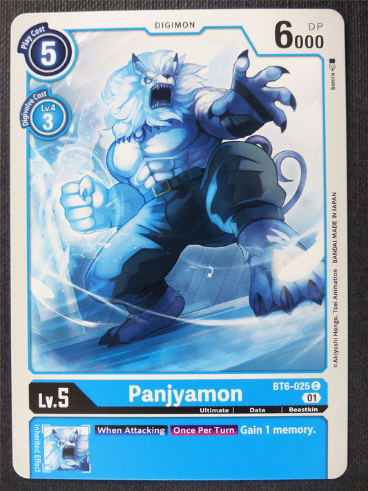 Panjyamon BT6-025 C - Digimon Card #27G