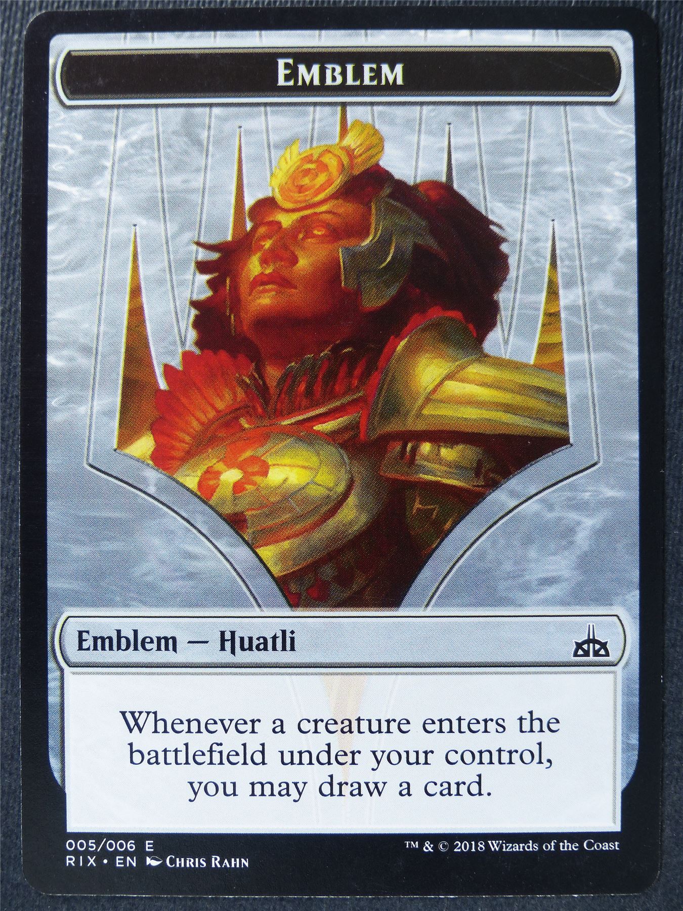 Huatli Emblem Token - Mtg Card #3SZ