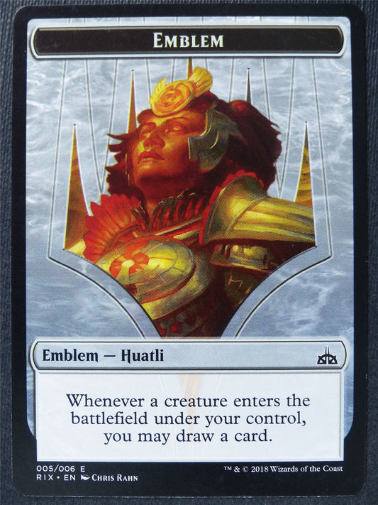 Huatli Emblem Token - Mtg Card #3SZ