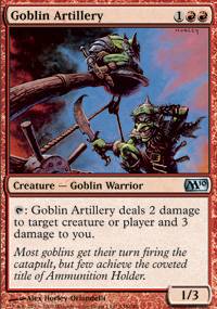 Mtg Magic Card: M10 : Goblin Artillery