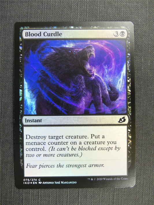 Blood Curdle Foil - IKO - Mtg Card