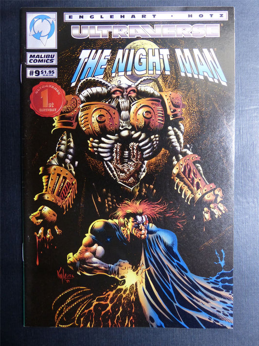 The NIGHT Man #9 - Malibu Comics #DJ