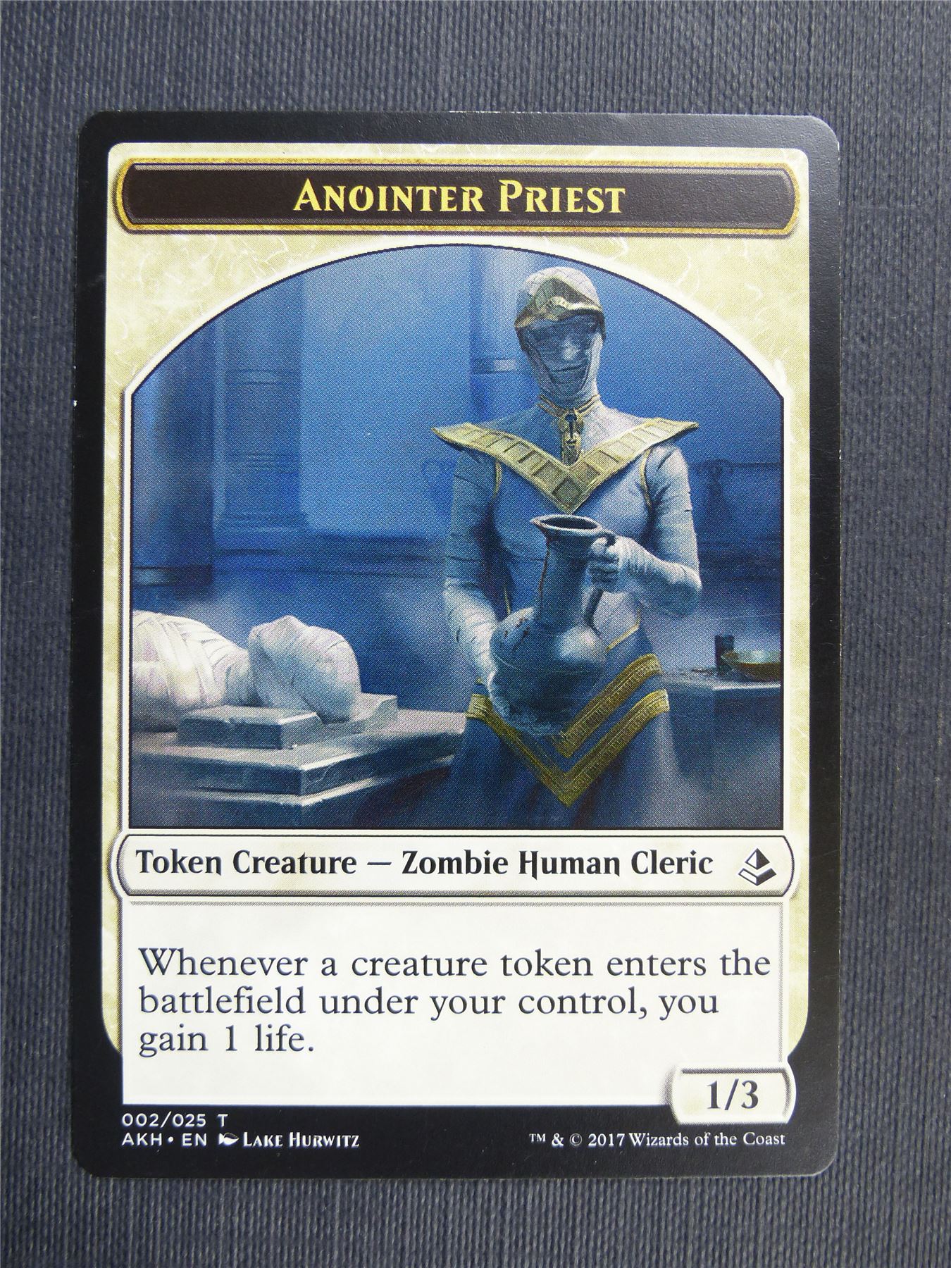 Anointer Priest - Token - Mtg Magic Cards #2ZE