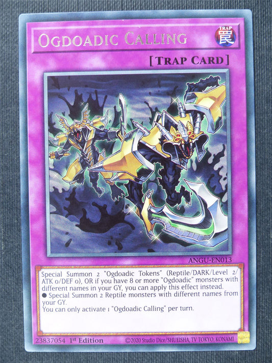 Ogdoadic Calling ANGU Rare - 1st ed Yugioh Cards #36F