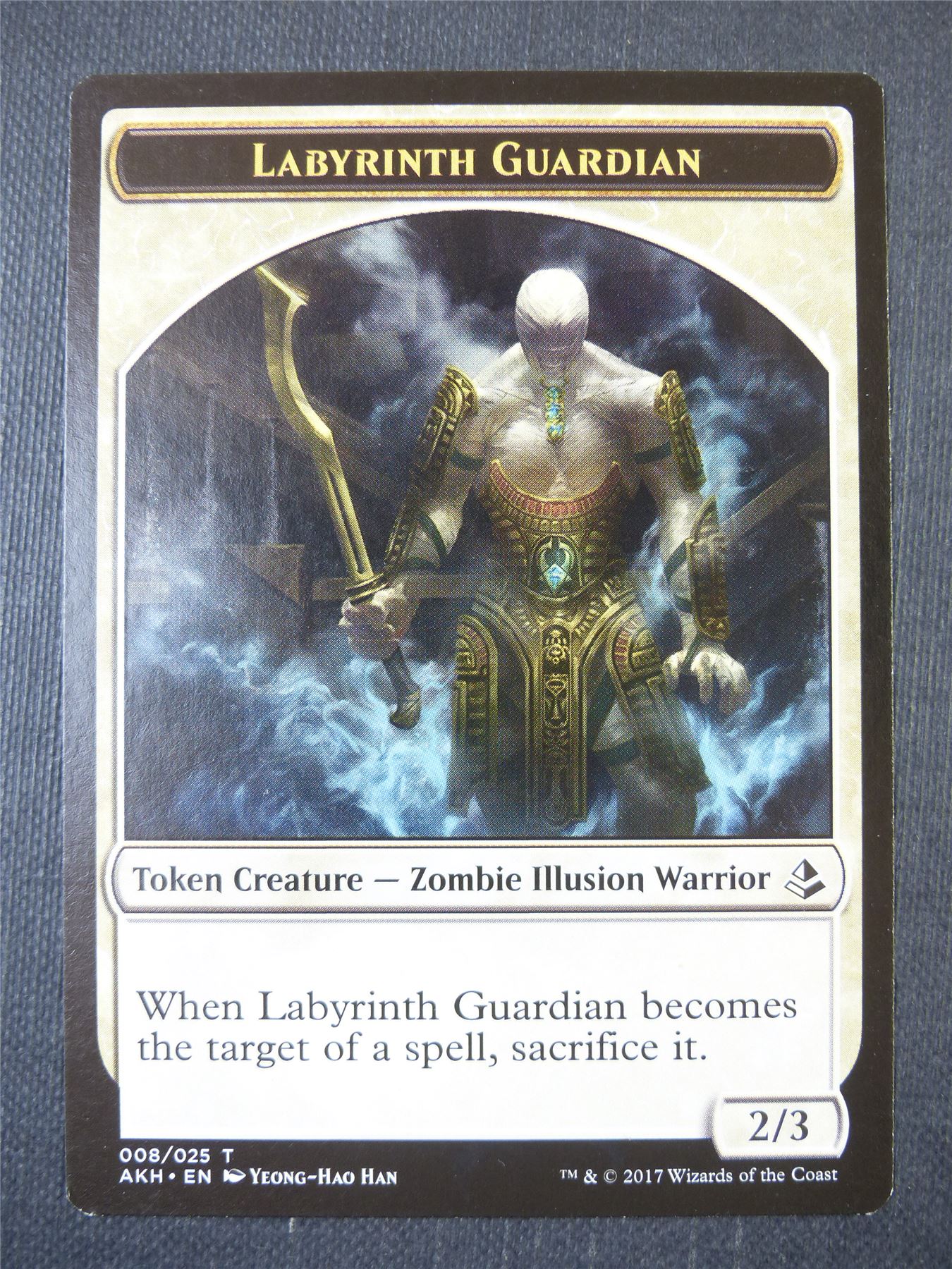 Labyrinth Guardian Token - Mtg Card #10C