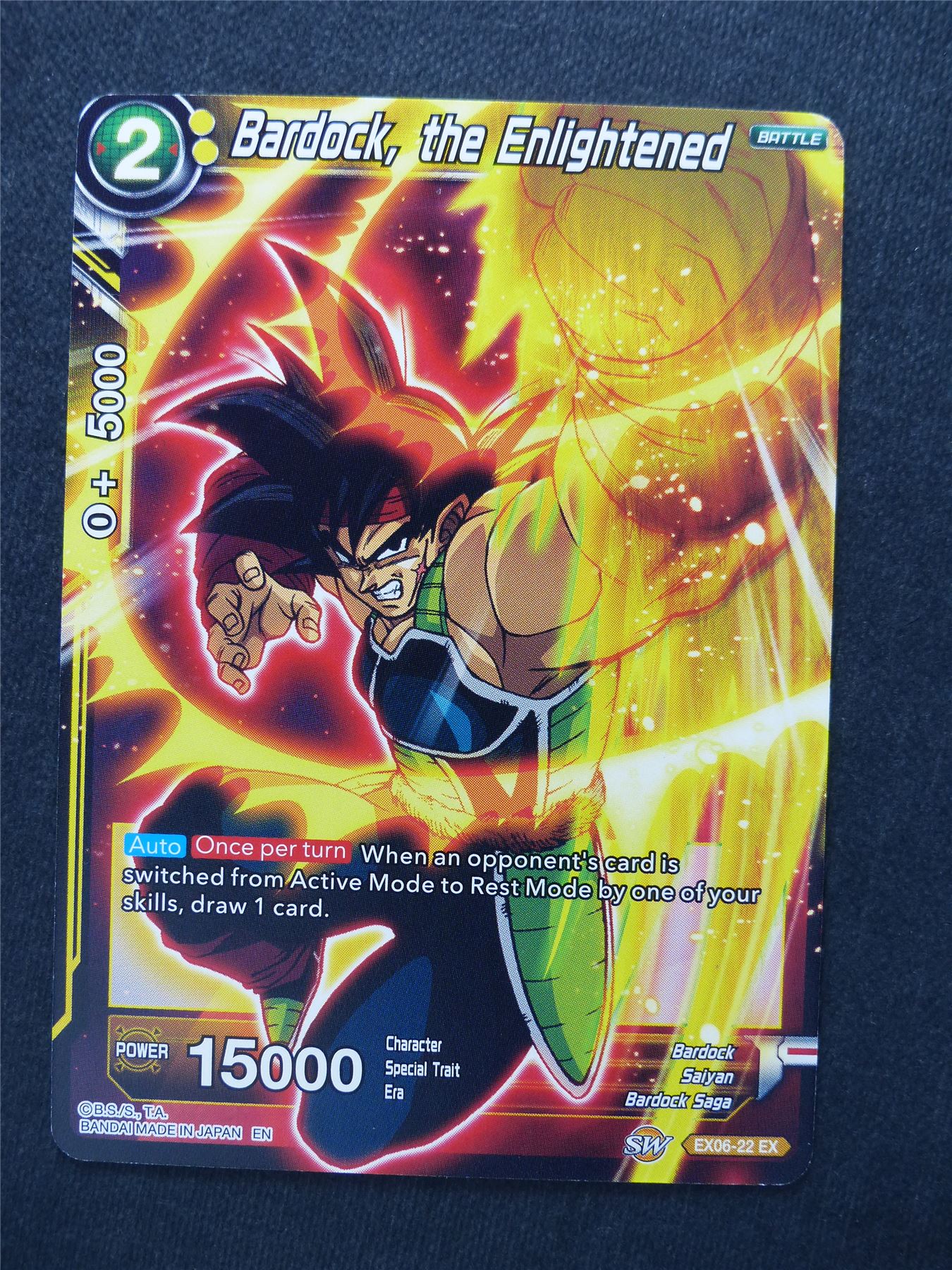 Bardock the Enlightened - Dragon Ball Super Cards #10H