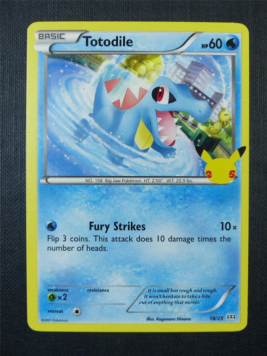 Totodile 18/25 McDonalds Promo - Pokemon Card #9QK