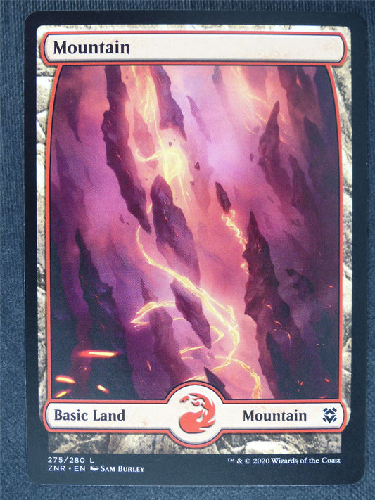 Mountain Full Art 275/280 Mint - Mtg Magic Cards #3G