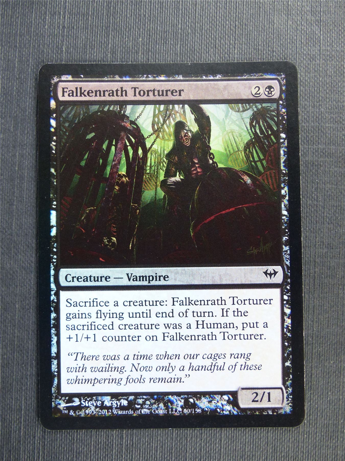 Falkenrath Torturer Foil - Mtg Magic Cards #5C0