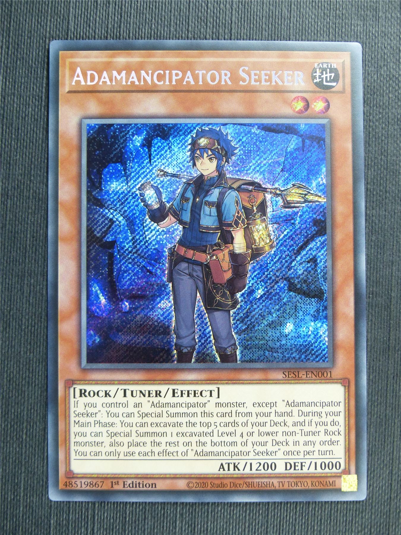 Adamancipator Seeker - SESL Yugioh Card