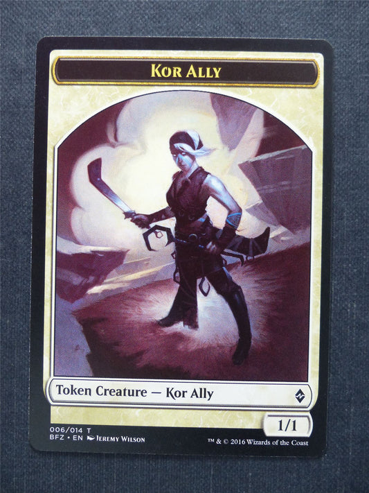 Kor Ally Token - Mtg Magic Card #90