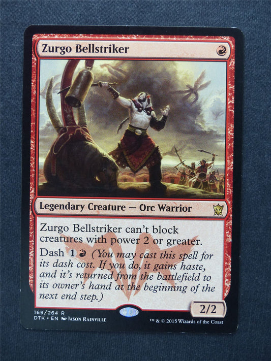 Zurgo Bellstriker - Mtg Magic Cards #FZ