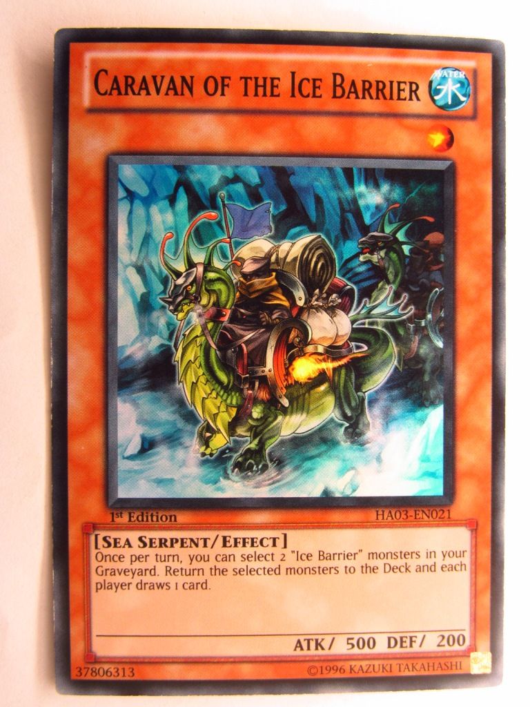 CARAVAN OF THE CIE BARRIER HA03 SUPER RARE - Yugioh Card