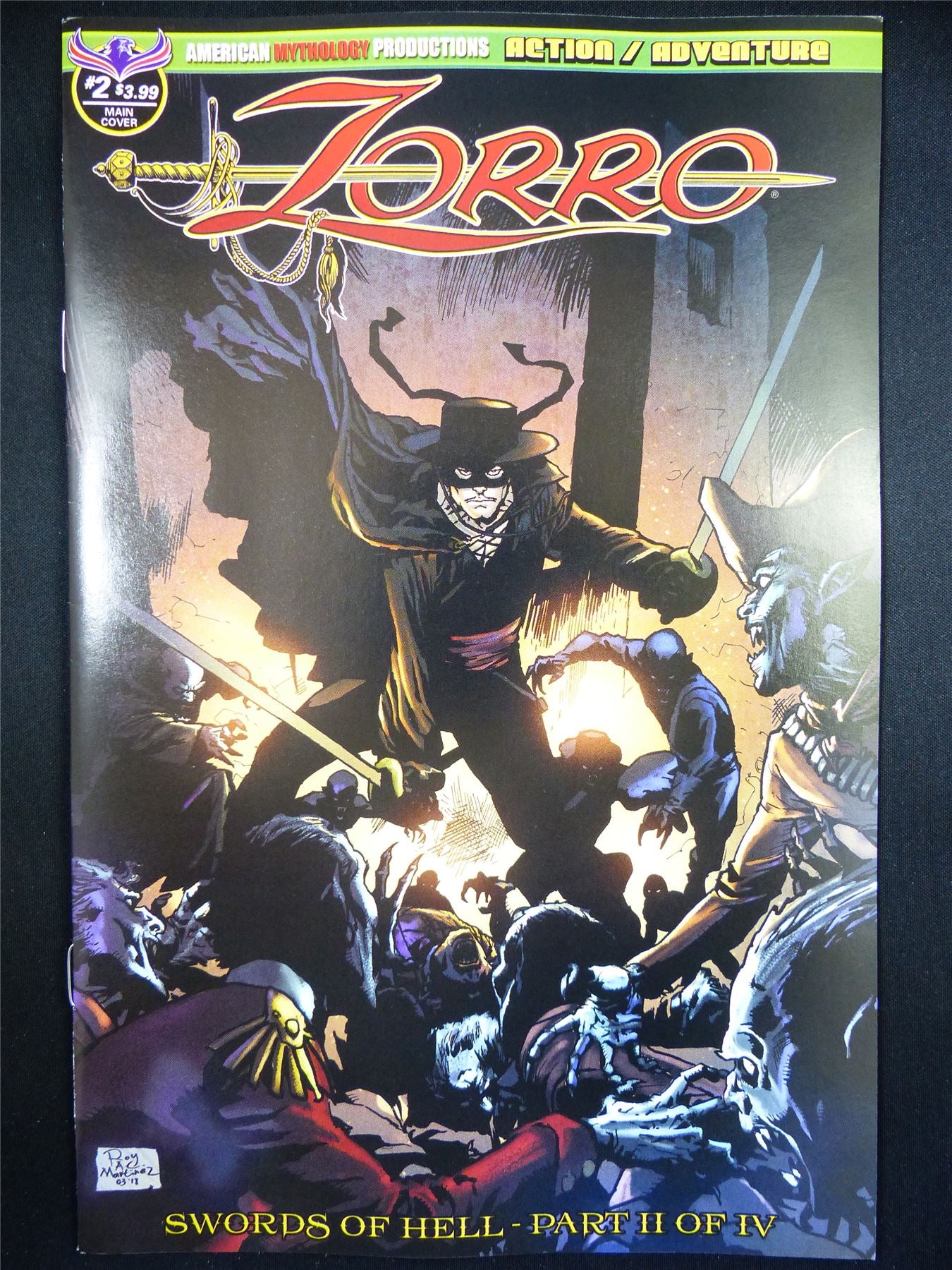 ZORRO #2 - Nov 2022 - Mythology Comics #152