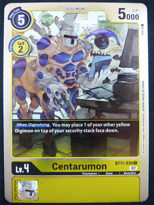 Centarumon BT11-039 C Foil - Digimon Card #AF