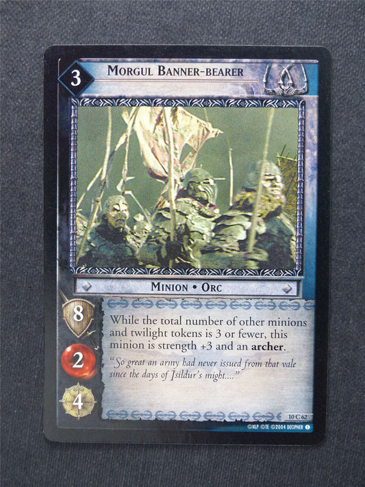 Morgul Banner-Bearer 10 C 62 - LotR Cards #M