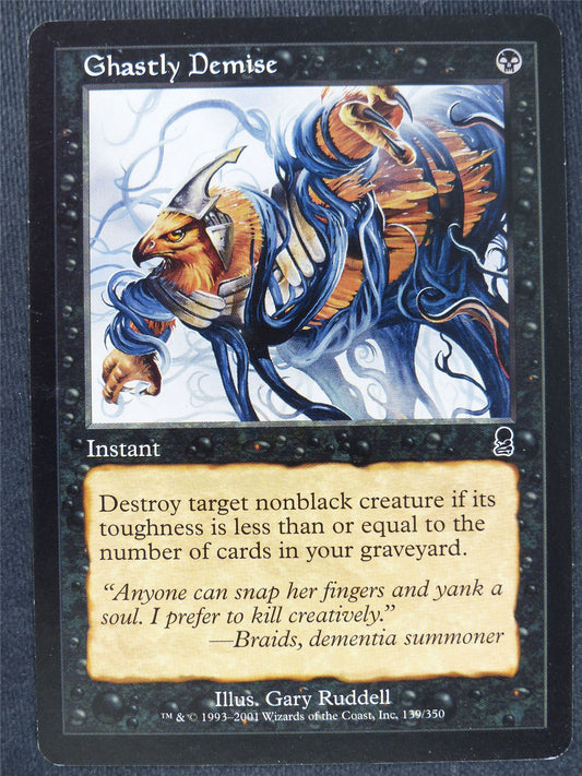Ghastly Demise - Mtg Magic Cards #D4