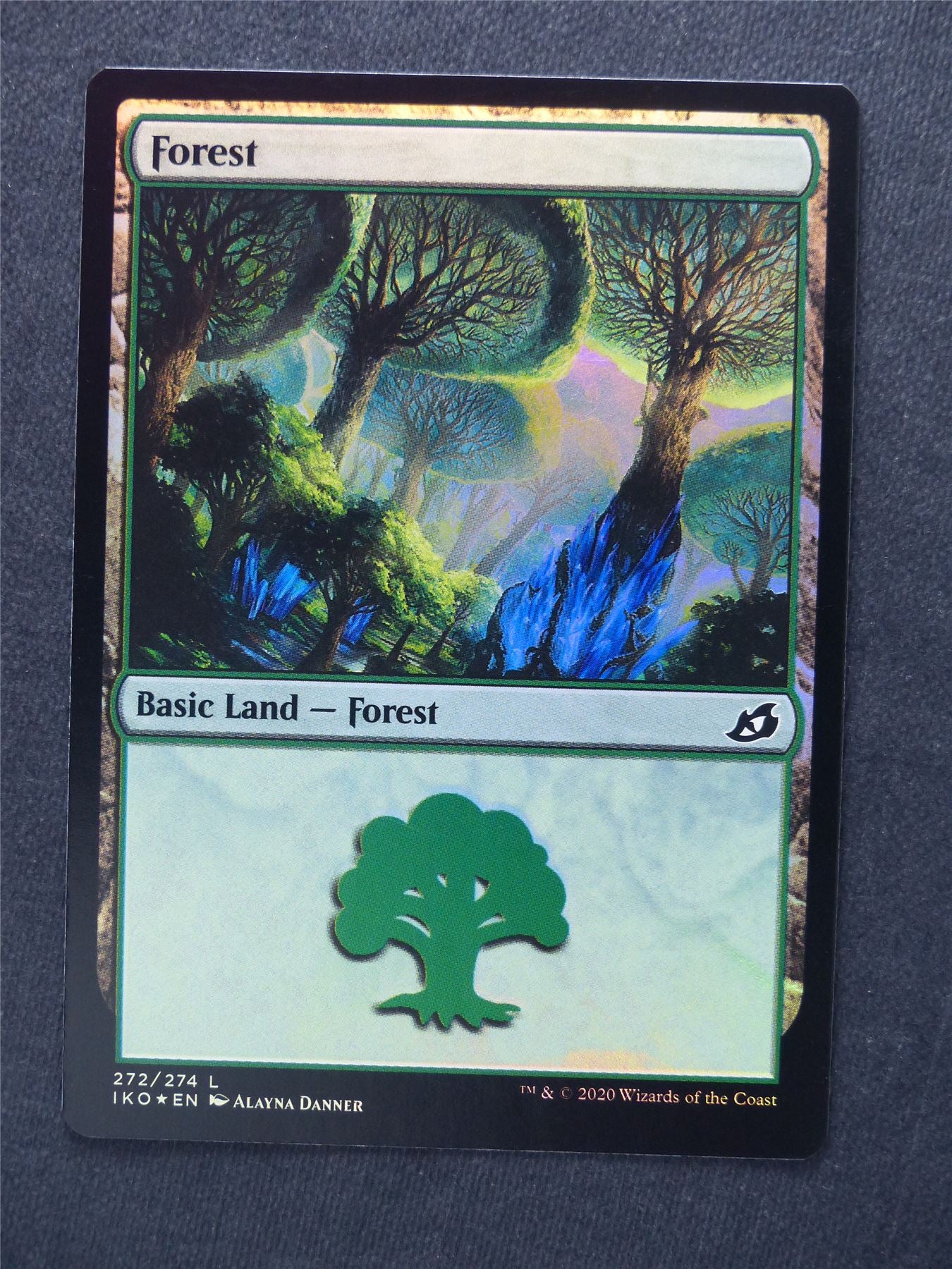 Forest 272/274 Foil - Mtg Magic Cards #YS