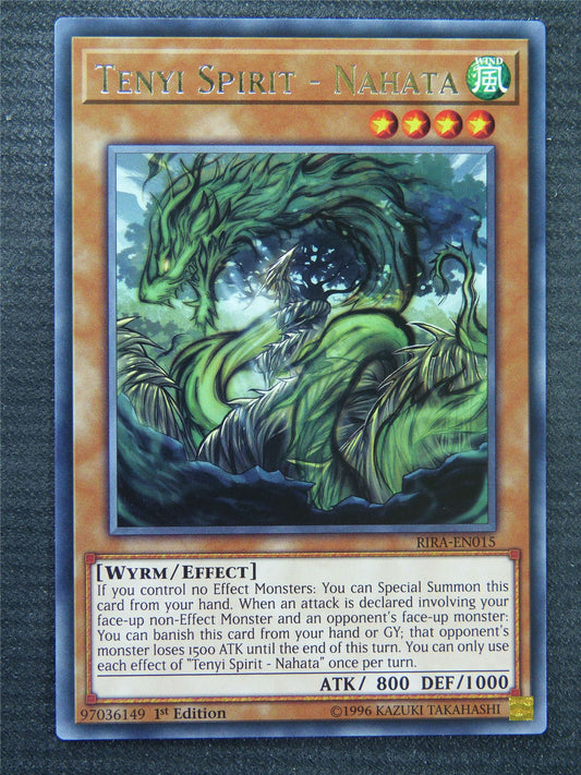 Tenyi Spirit - Nahata RIRA Rare - 1st ed - Yugioh Card #8SD