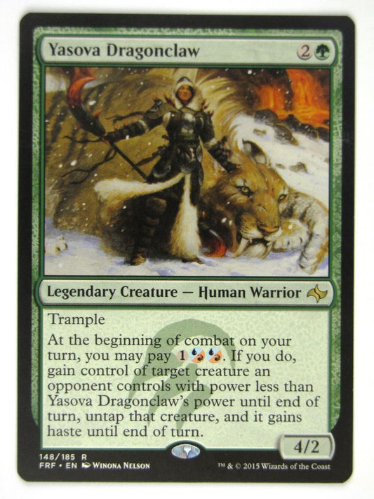 MTG Magic Cards: YASOVA DRAGONCLAW # 21J42