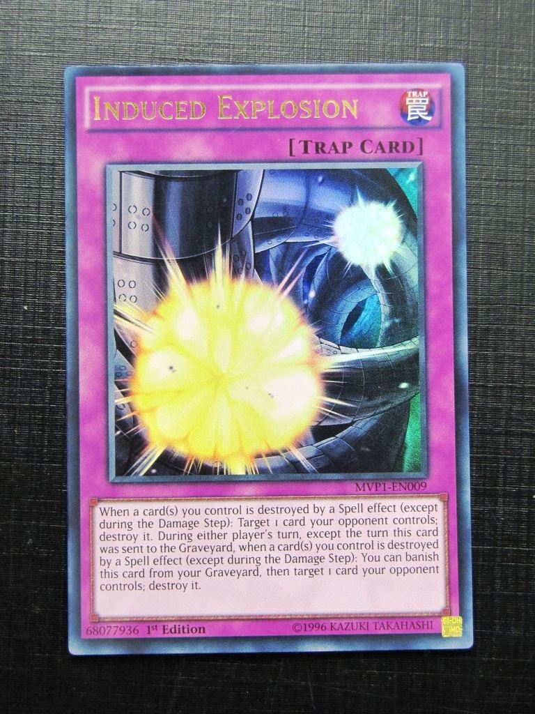 Yugioh Cards: INDUCED EXPLOSION MVP1 ULTRA RARE # 28I91