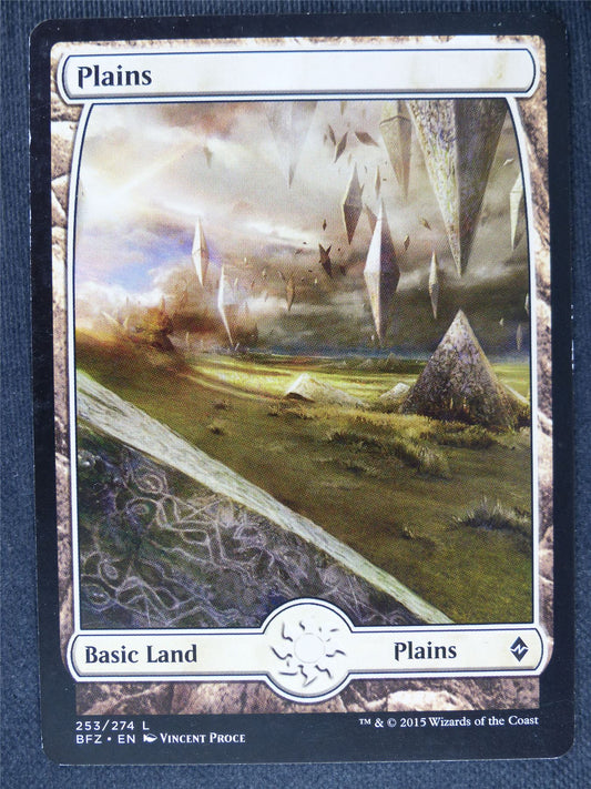 Plains Full Art 253/274 - Mtg Magic Cards #3C