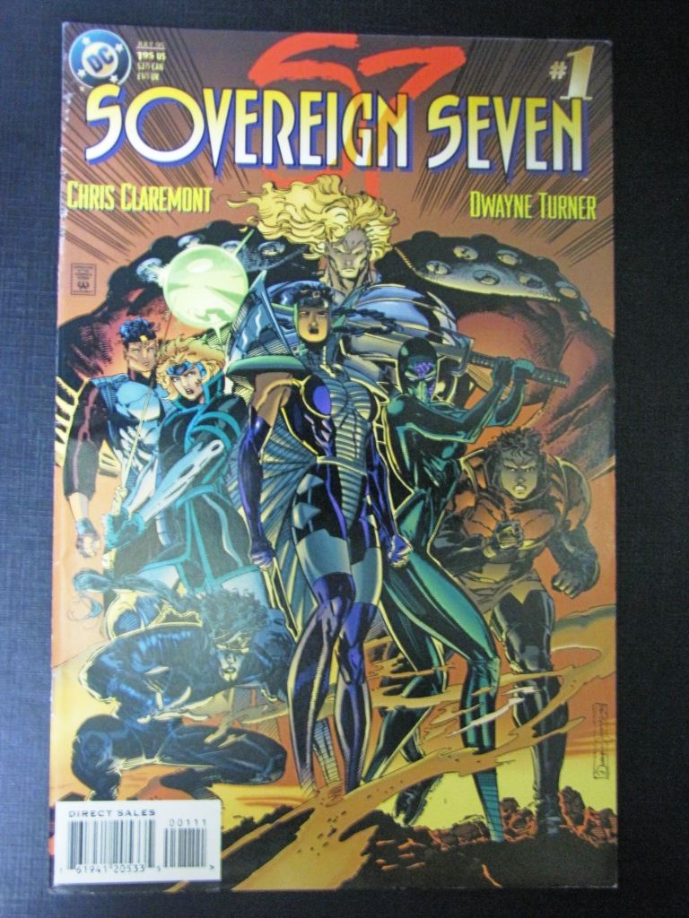 Sovereign Seven #1 - DC Comics # J39