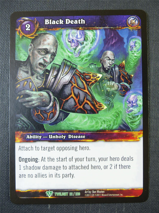 Black Death 22/220 - WoW Card #14J