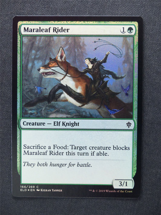 Maraleaf Rider Foil - Mtg Magic Cards #W1