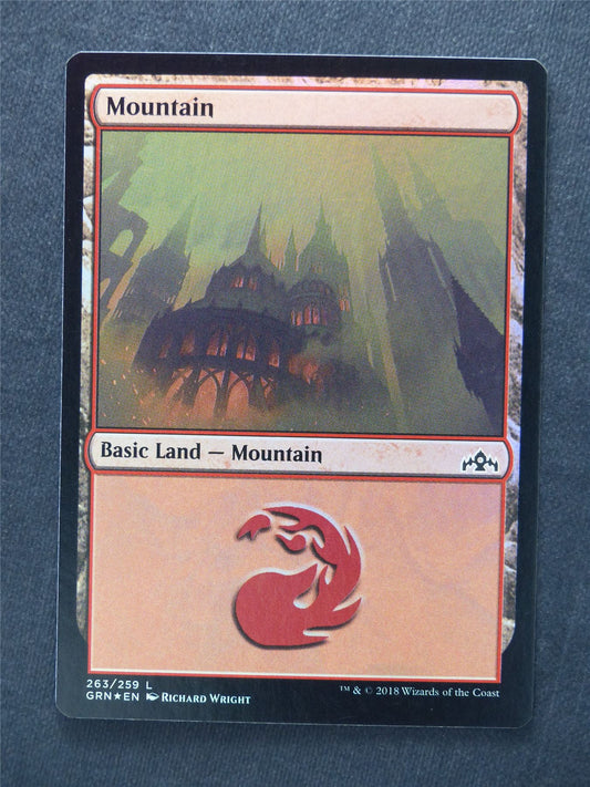 Mountain 263/259 Foil - Mtg Magic Cards #Z0