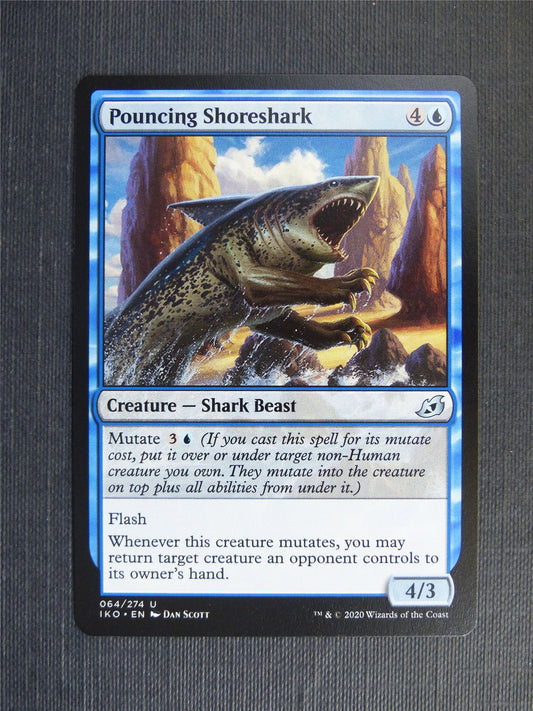 Pouncing Shoreshark - C20 - Mtg Card