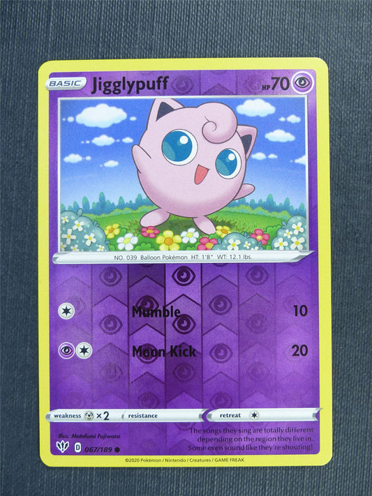 Jigglypuff 067/189  Reverse Holo - DAA - Pokemon Card #3BQ