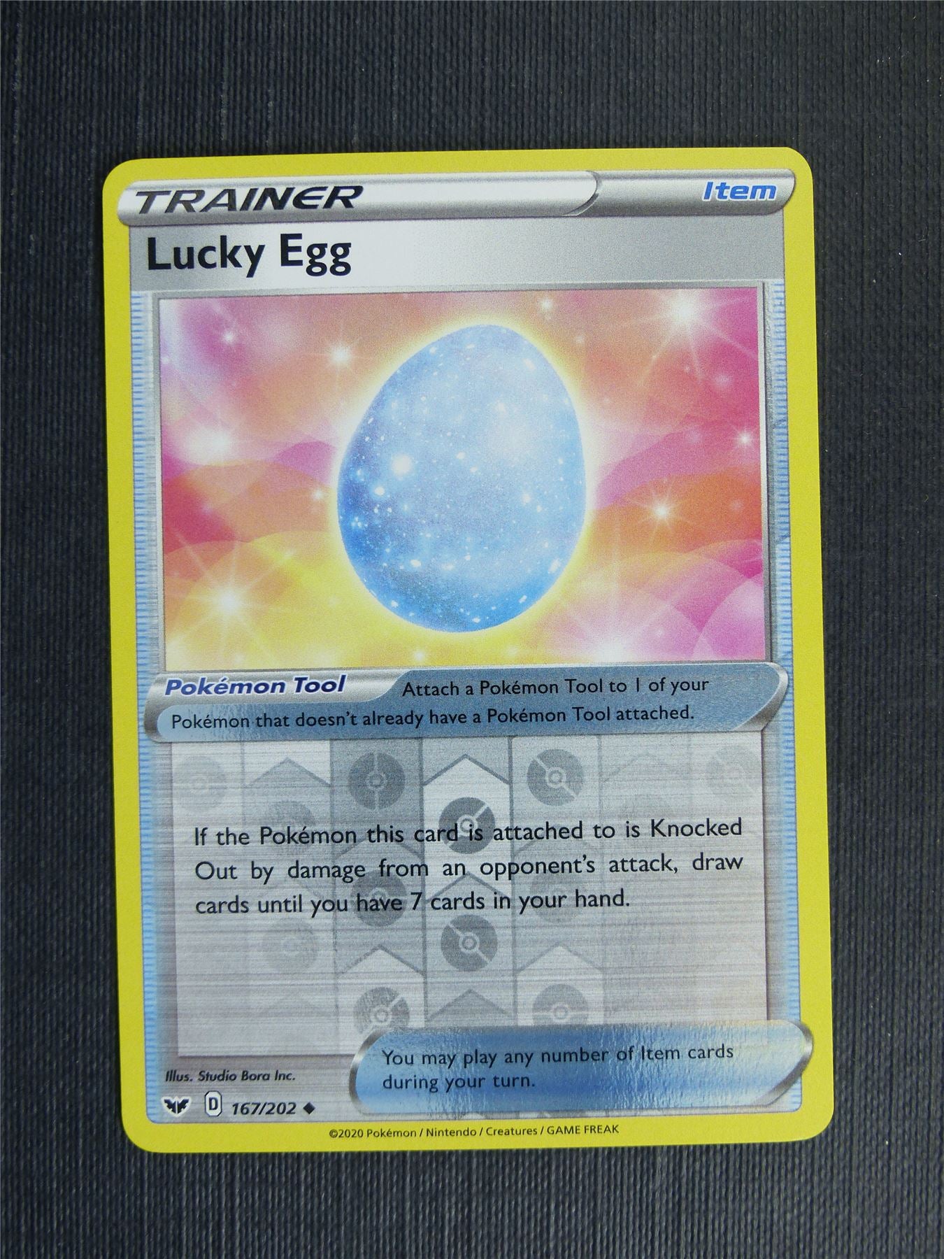 Lucky egg 167/202 Reverse Holo - Pokemon Cards #1JQ