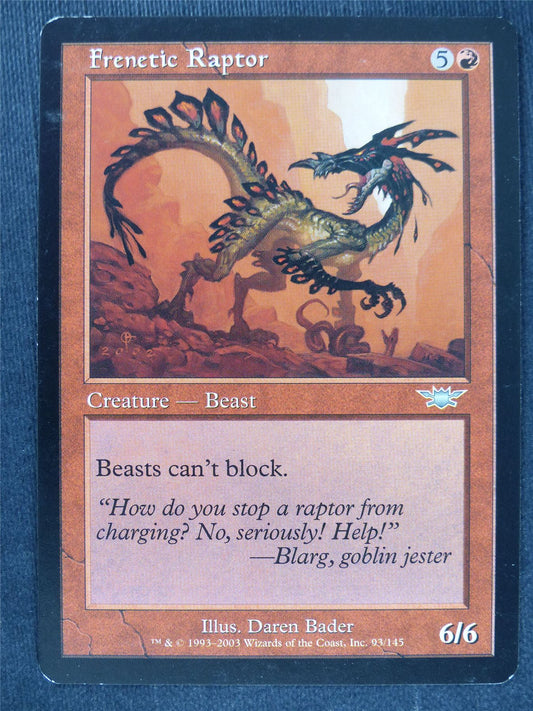 Frenetic Raptor - Mtg Magic Cards #C6