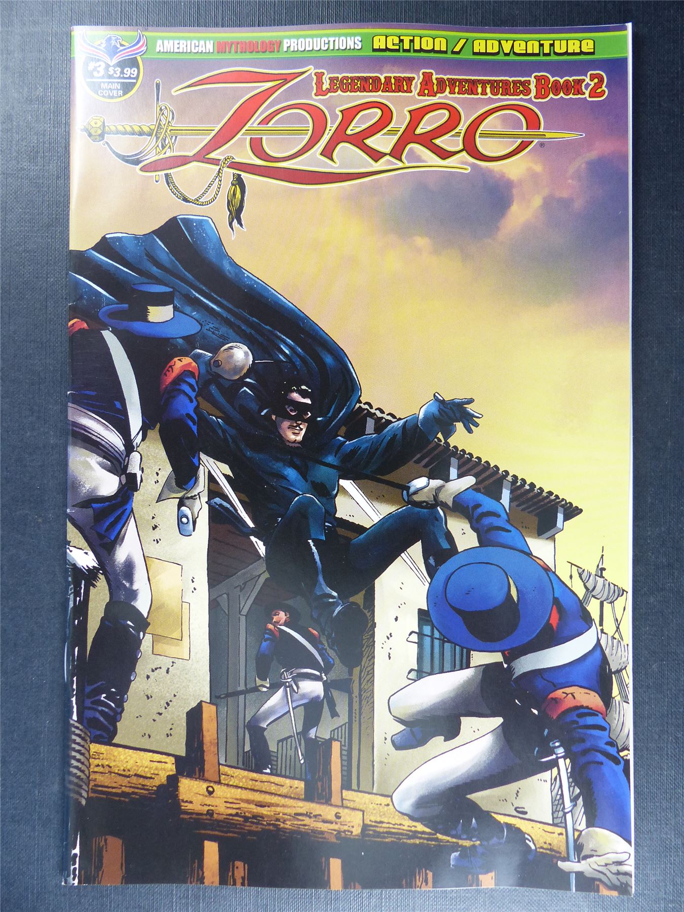 ZORRO: Legendary Adventures Book 2 #3 - Jan 2021 - Mythology Comics #SP