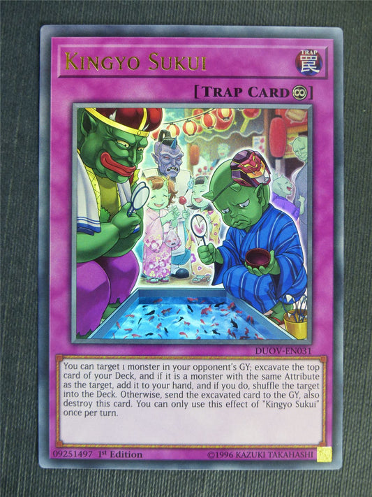 Kingyo Sukui DUOV Ultra Rare - 1st ed - Yugioh Cards #2AZ