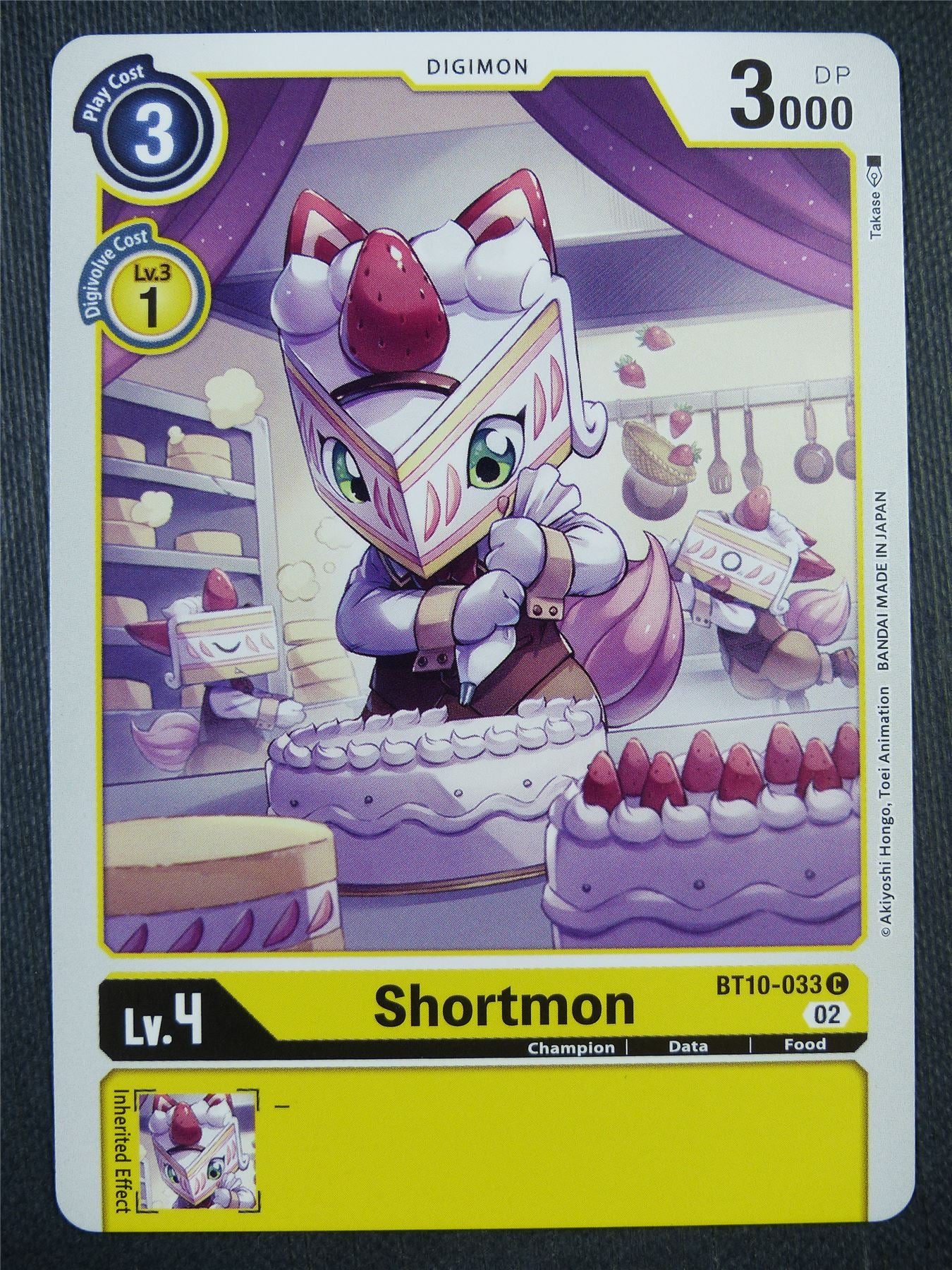 Shortmon BT10-033 - Xros Encounter - Digimon Card #98Q