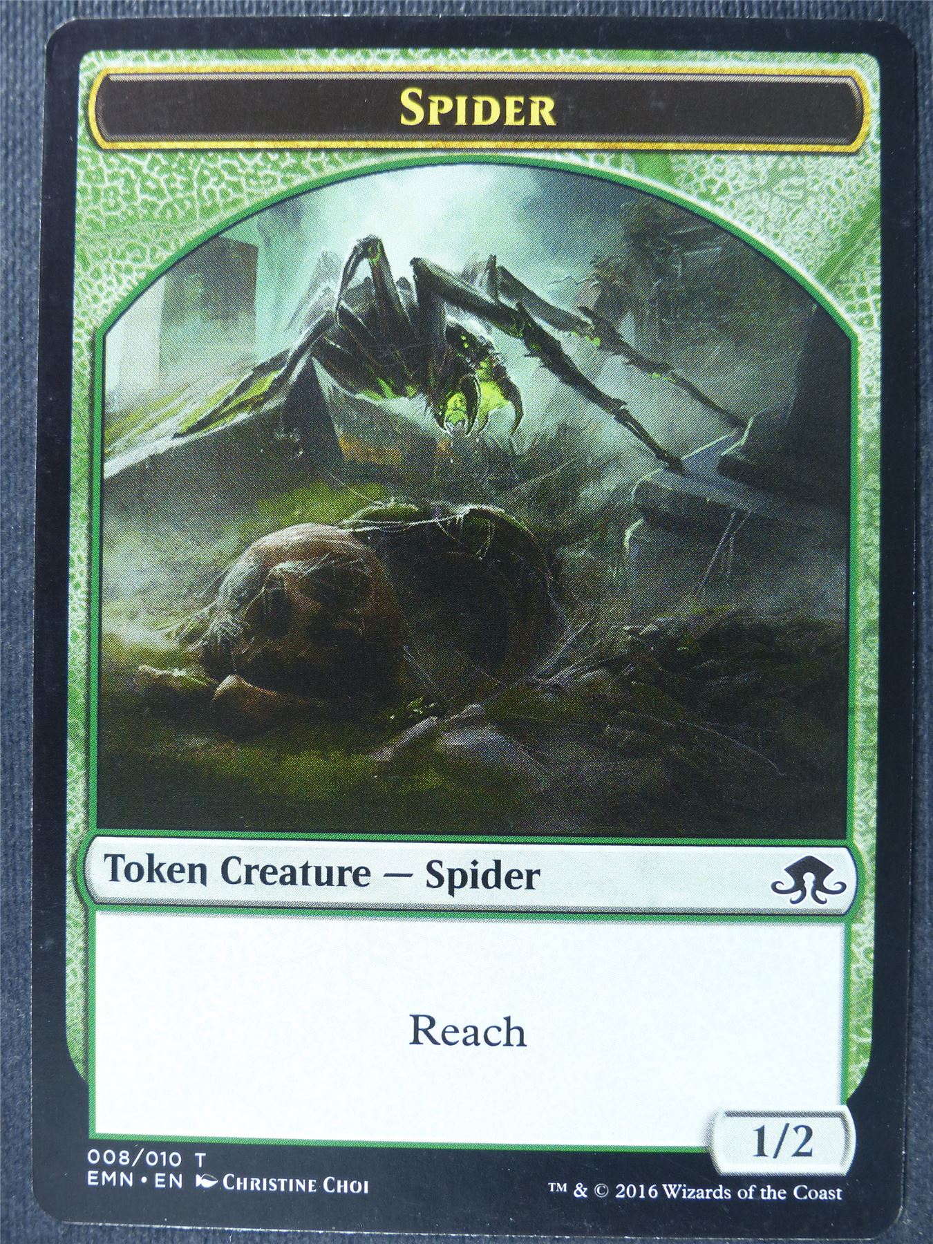 Spider Token - Mtg Card #3TZ