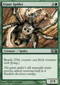 Mtg Magic Card: M10 : Giant Spider