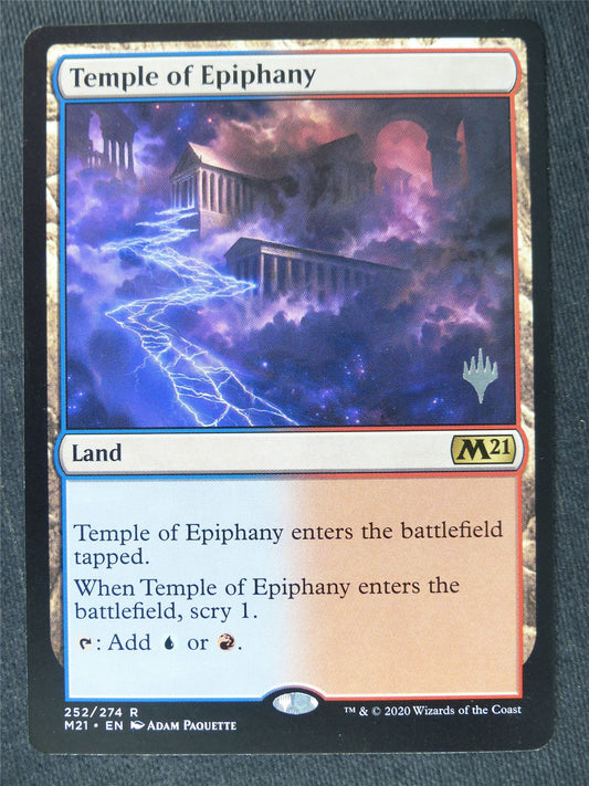 Temple of Epiphany Promo - Mtg Magic Cards #YU