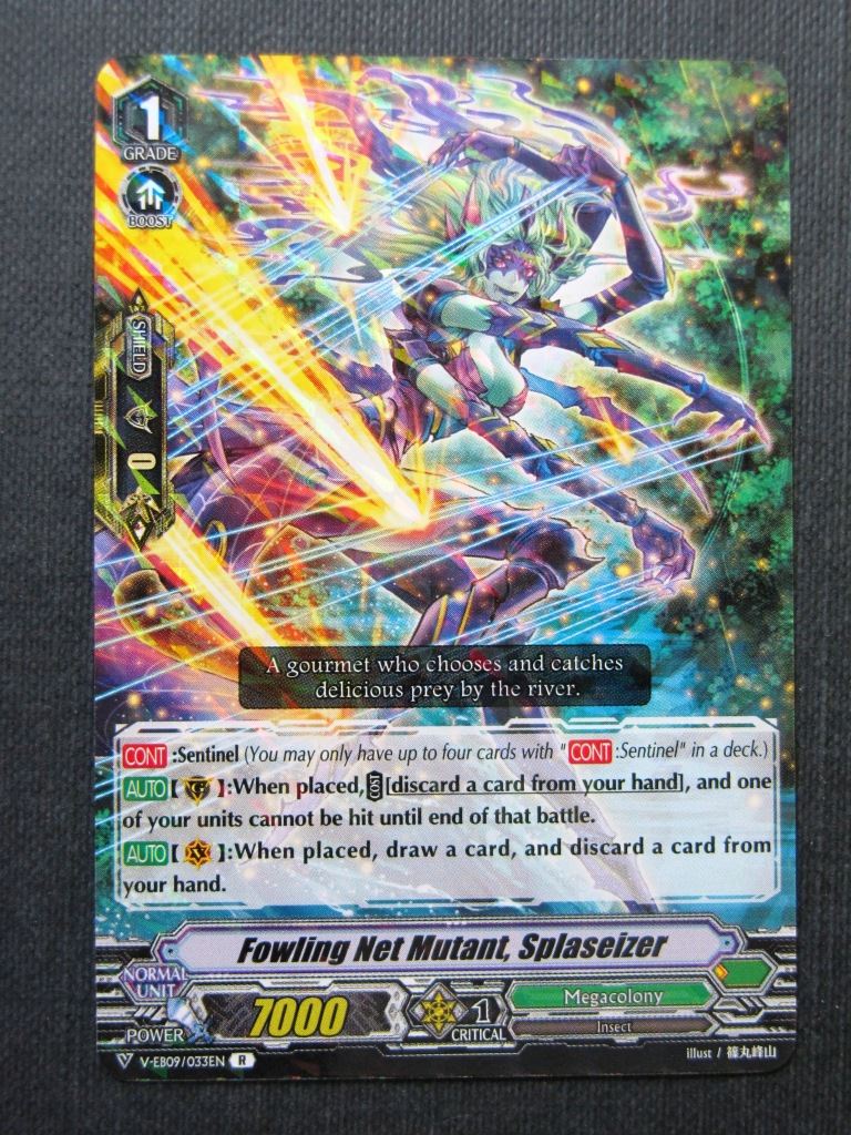 Fowling Net Mutant Splaseizer V-EB09 R - Vanguard Cards #2C2