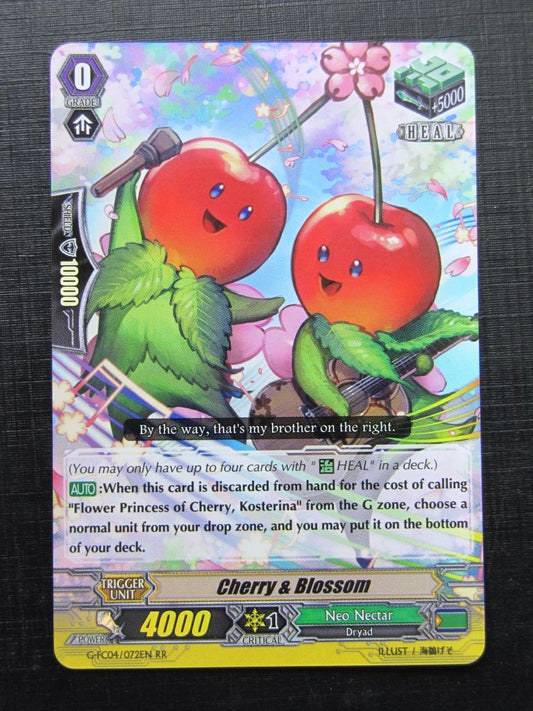 Vanguard Cards: CHERRY AND BLOSSOM G-FC04 RR # I90