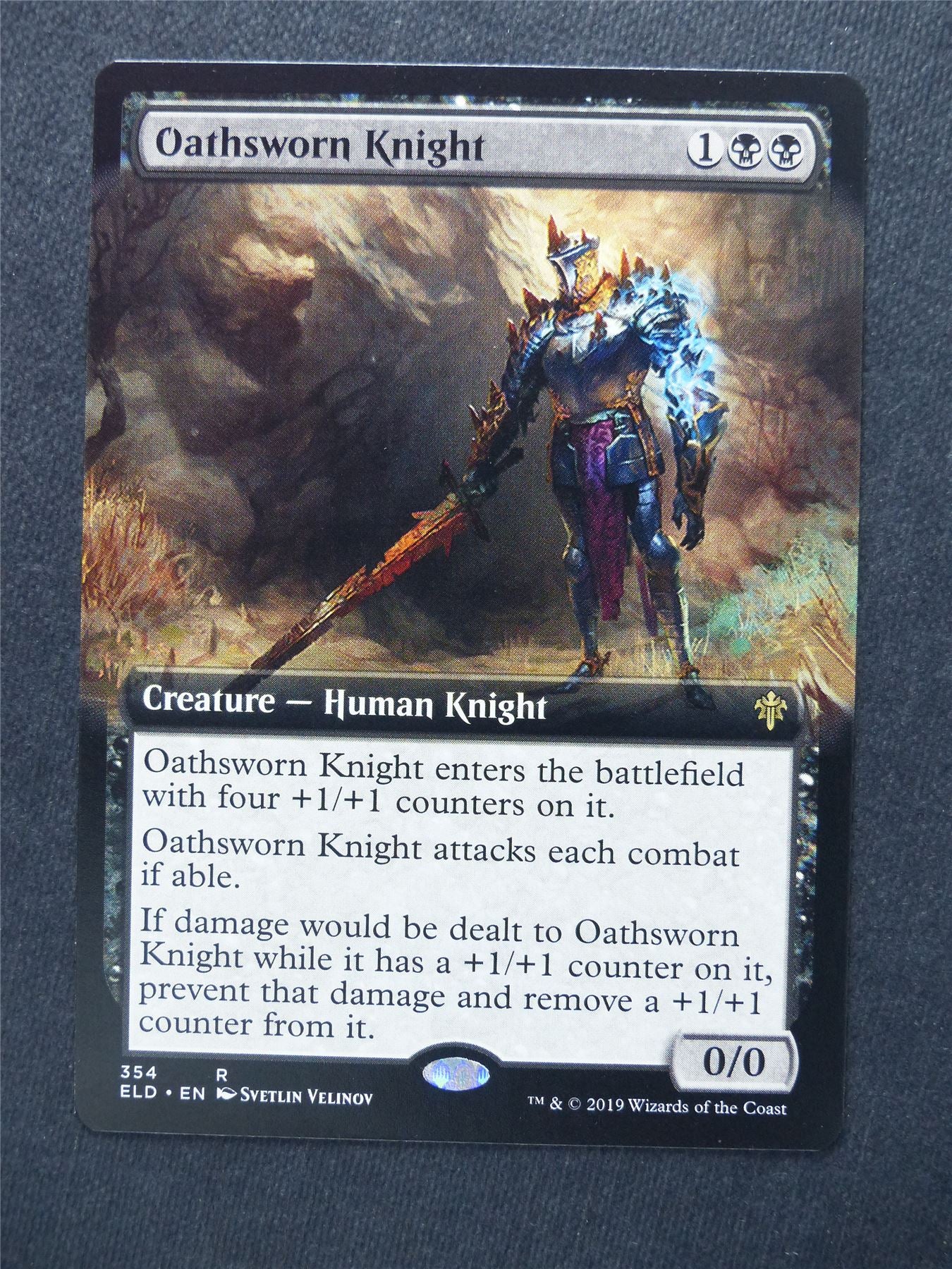 Oathsworn Knight Showcase - Mtg Magic Cards #CH
