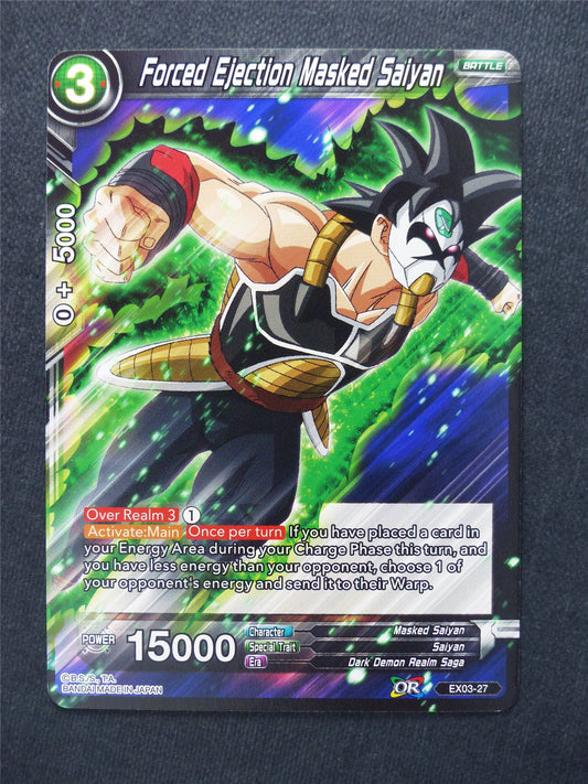 Forced Ejection Masked Saiyan - Dragon Ball Super Cards #ZW