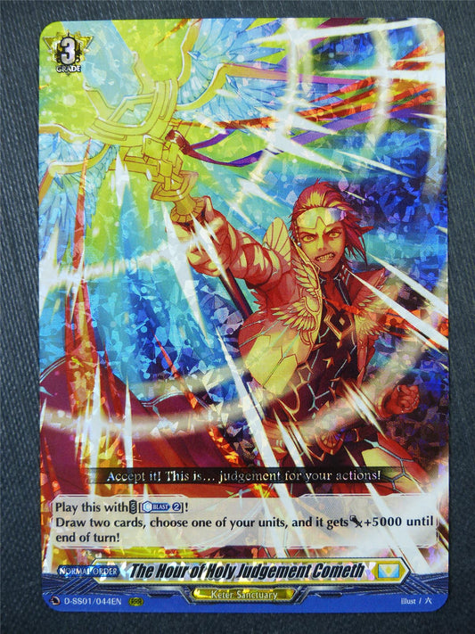 The Hour of Holy Judgement Cometh D-SS01 RRR - Vanguard Card #56L