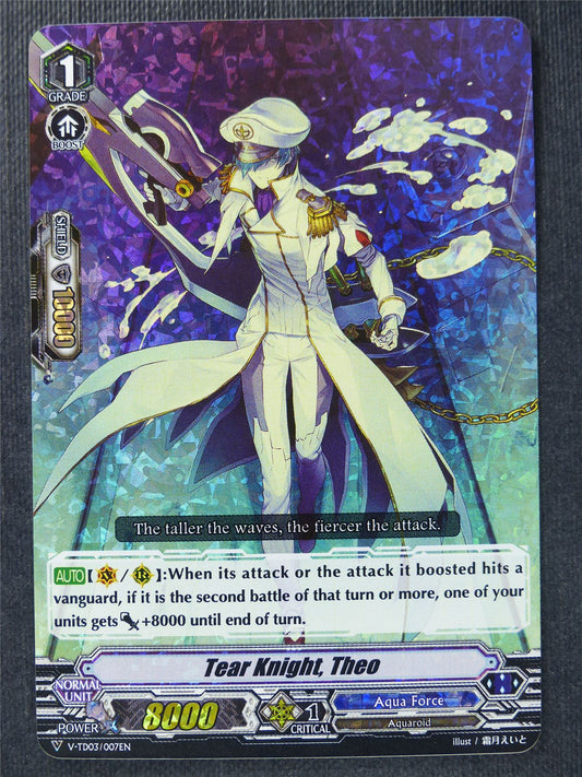 Tear Knight Theo V-TD03 - Vanguard Cards #3I